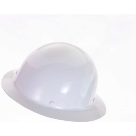 Msa Safety MSA Skullgard Protective Hat With Staz-On Suspension, Standard, White 454665